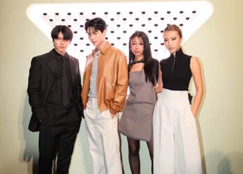 Quỳnh Anh Shyn hội ngộ dàn nam thần Thái Lan, “lên sóng” instagram của Prada Beauty