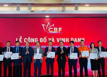 Công bố 20 Doanh nghiệp đạt chuẩn Văn hoá kinh doanh Việt Nam năm 2023