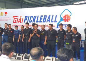 Khai mạc giải pickleball công đoàn UBND TP.HCM