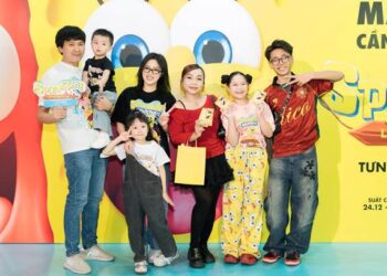 Vợ trẻ của Quách Ngọc Tuyên gây chú ý với nhan sắc lên hương, Dung Ấm Ớ lộ tạo hình cực duyên dáng tại Họp báo SPONGEBOB: LỜI NGUYỀN HẢI TẶC