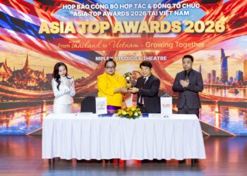 Họp báo công bố hợp tác & đồng tổ chức Asia Top Awards 2026 tại Việt Nam